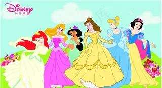 迪士尼公主图片