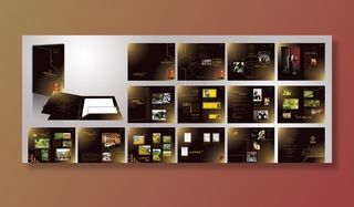 葡萄酒宣传册图片