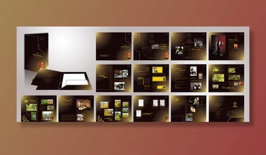 葡萄酒宣传册图片 葡萄酒宣传册图片