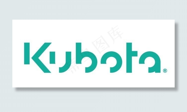 久保田 kubota logo 矢量图片