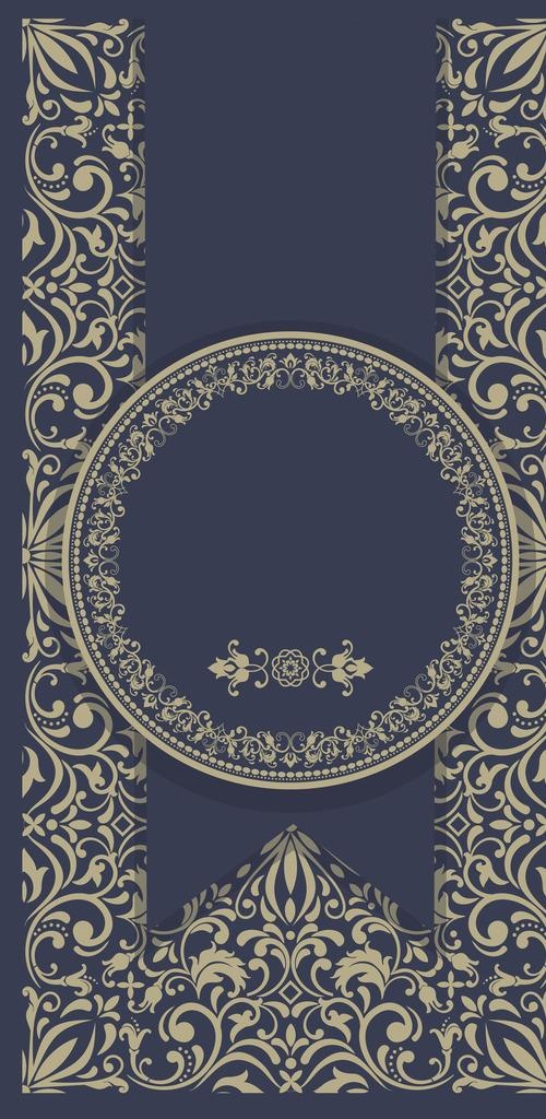 欧式花纹图片
