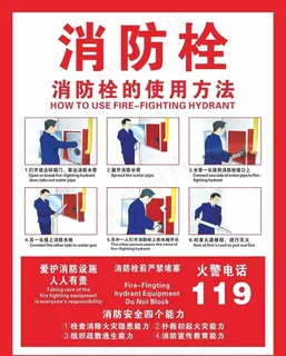 消防栓的使用方法图片