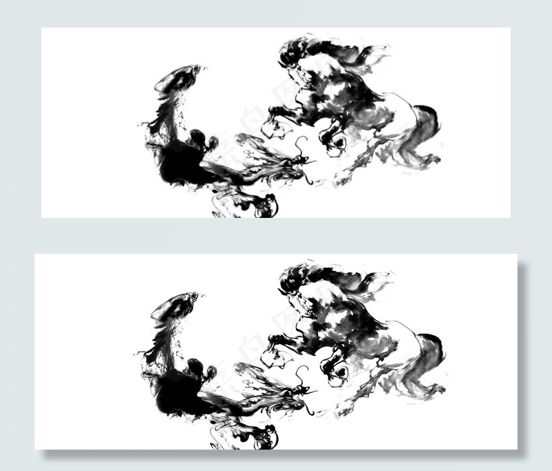 龙马精神图片