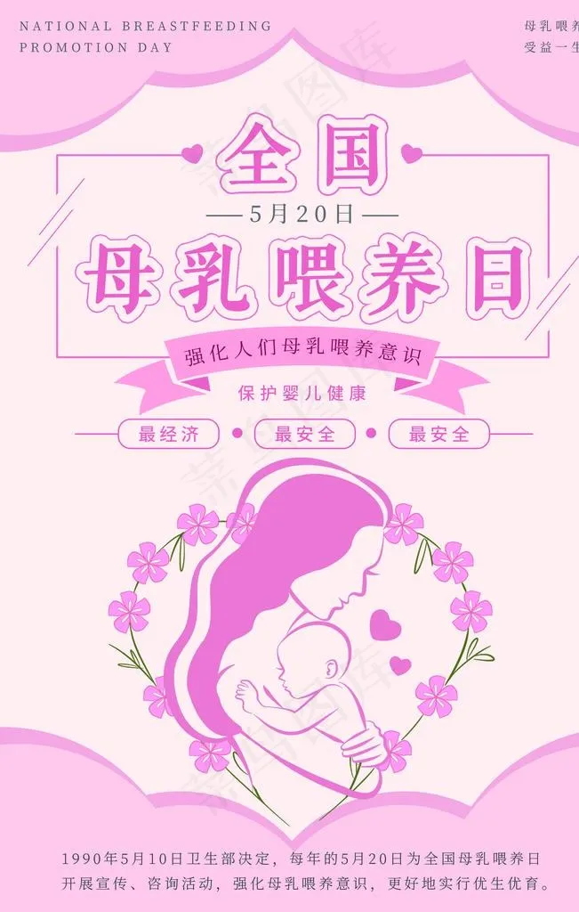 母乳喂养日图片(2362X3543(DPI:200))psd模版下载