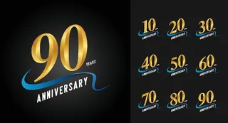 周年庆数字图片