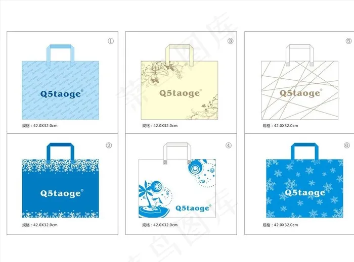 无纺布袋图片cdr矢量模版下载