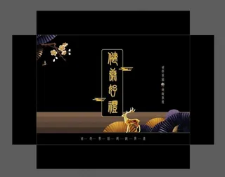 高档礼盒包装设计图片