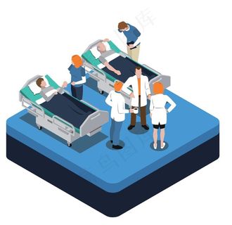 日常生活工作插画图片