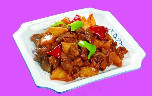 土豆烧牛肉图片