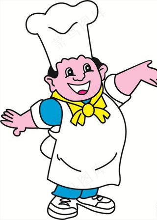 卡通厨师图片