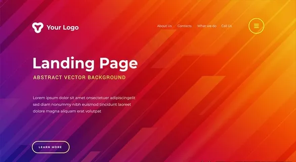 红色条纹背景图片