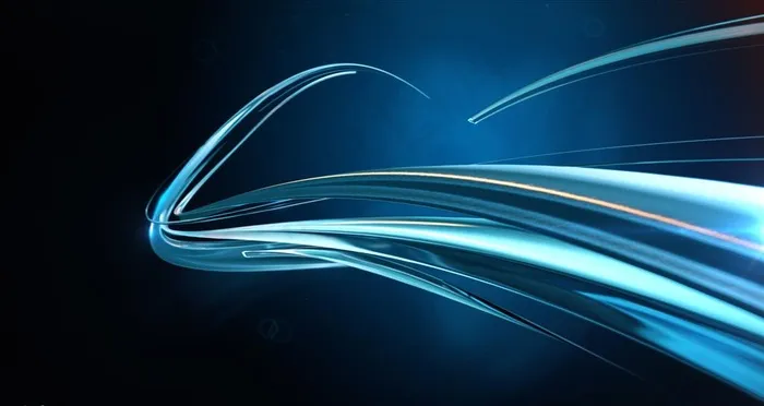 蓝色科技感光线图片