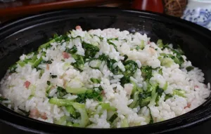 石锅菜饭图片