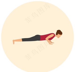 瑜伽动作图片