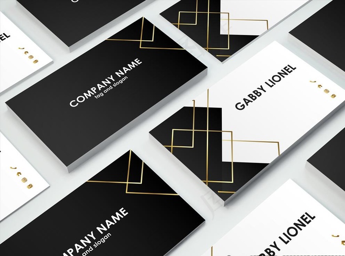 矢量名片模板图片