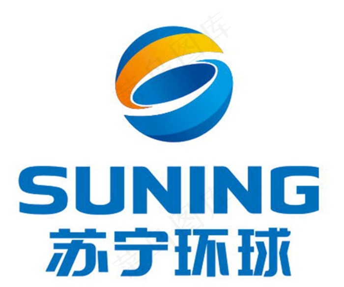 苏宁环球logo图片cdr矢量模版下载