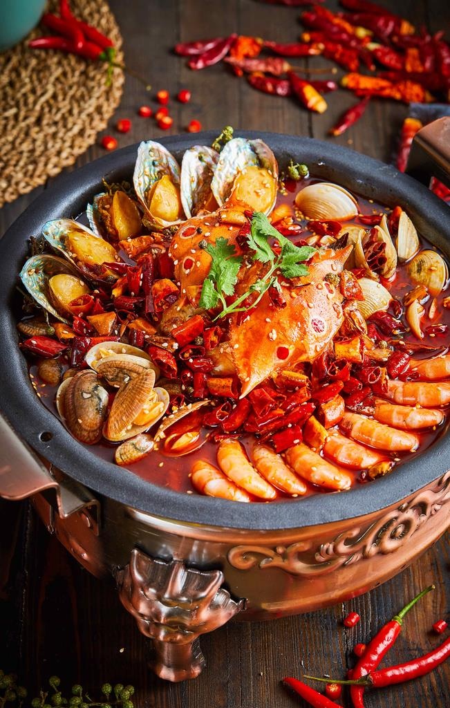 麻辣海鲜图片