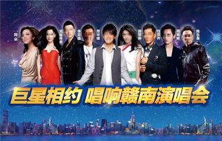 明星演唱会海报图片