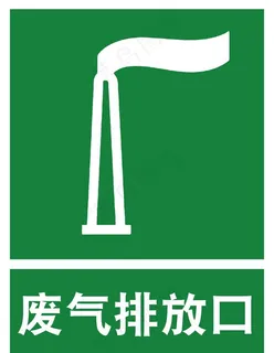 废弃排放口标识图片