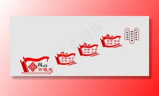 *核心价值观楼梯图片