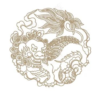 中国古典神兽图案图片 中国古典神兽图案图片