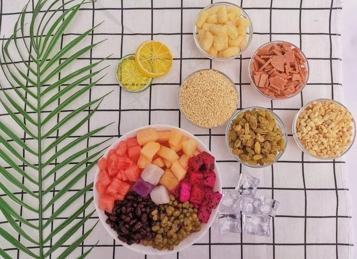 冰粉美味夏日小清新甜点美食图片