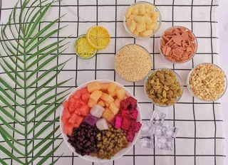 冰粉美味夏日小清新甜点美食图片