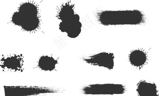 水墨素材 水墨风格图片