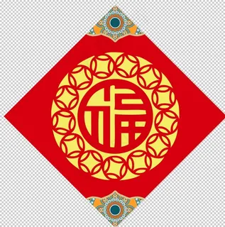 福字剪纸图片