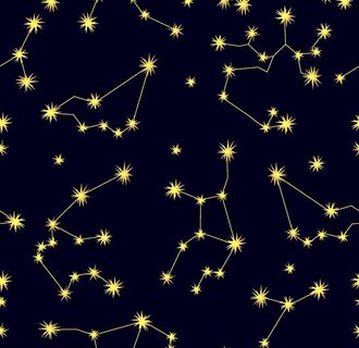 几何几何星星空无缝拼接印花图案图片