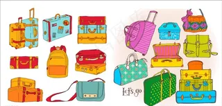 水彩手提菜鸟图库片