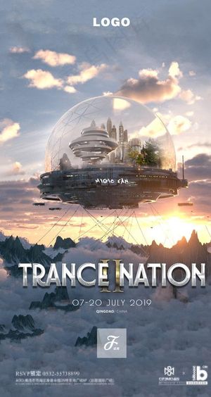 夜店概念海报图片