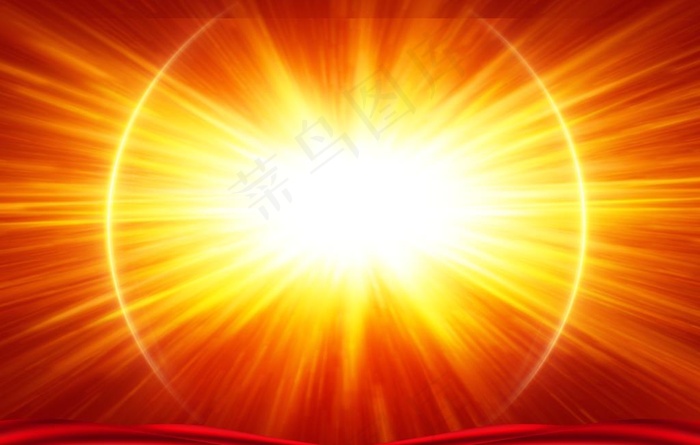 光芒背景图片