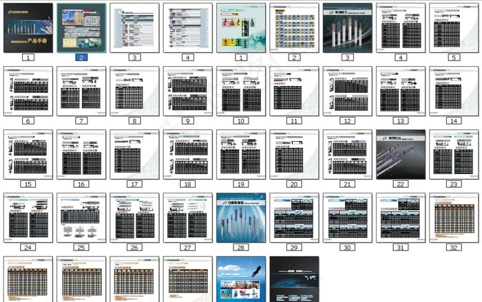 工具刀具产品手册图片