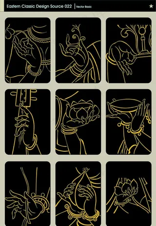 中国古典花纹图片