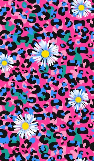 迷彩豹纹无缝拼接图片