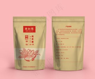小麦包装图片