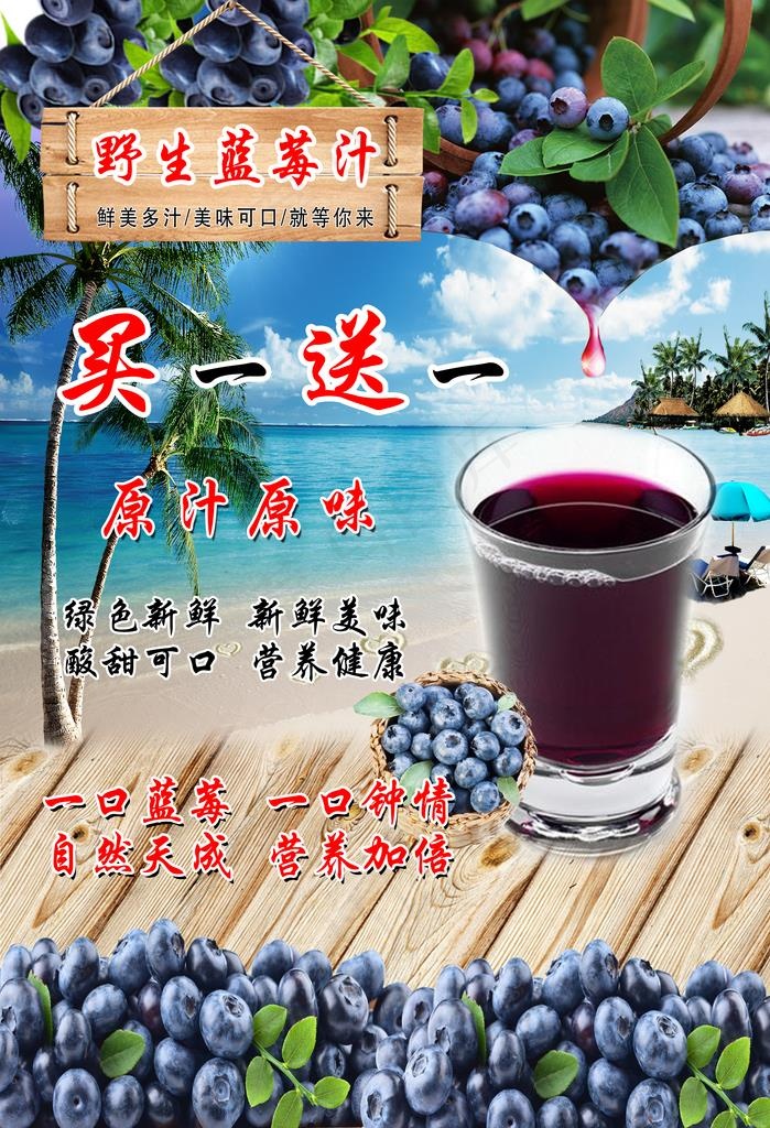 野生蓝莓汁图片(2953X4134(DPI:150))psd模版下载