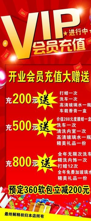 VIP会员充值图片