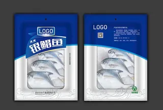 银鲳鱼包装袋图片