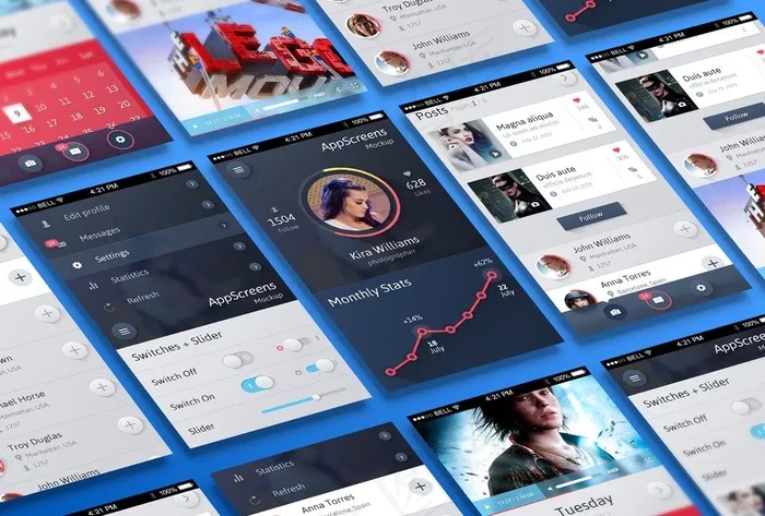 手机界面展示样机图片(2475X1750(DPI:72))psd模版下载