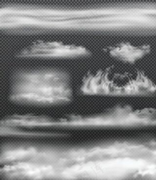 逼真的白雾图片