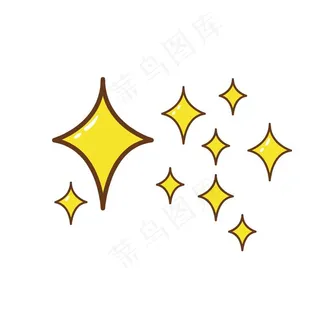 卡通小星星图片