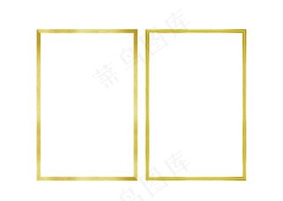 金边 边框  金边框效果图图片