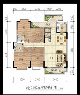 户型渲染图图片