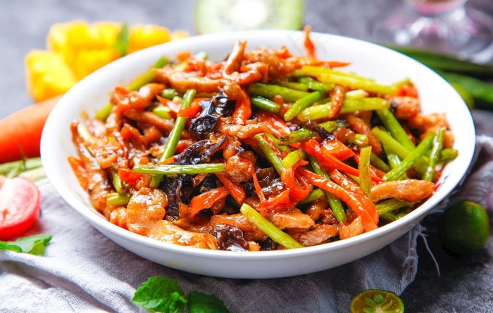 鱼香肉丝图片
