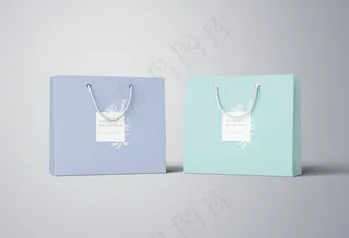 高档手提袋样机图片