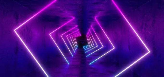 渐变色彩空间空旷地面氛围潮流图片 渐变色彩空间空旷地面氛围潮流图片