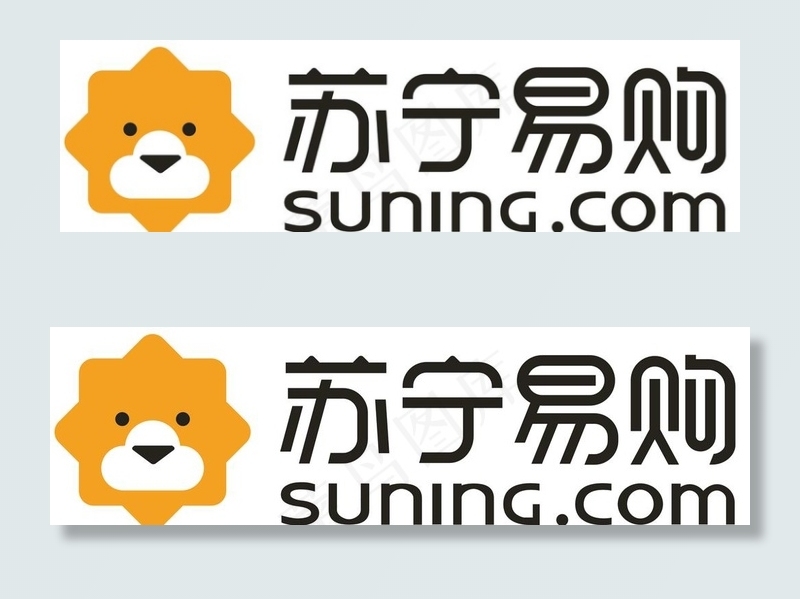 苏宁易购LOGO图片cdr矢量模版下载