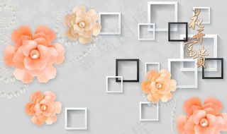 现代电视背景墙图片